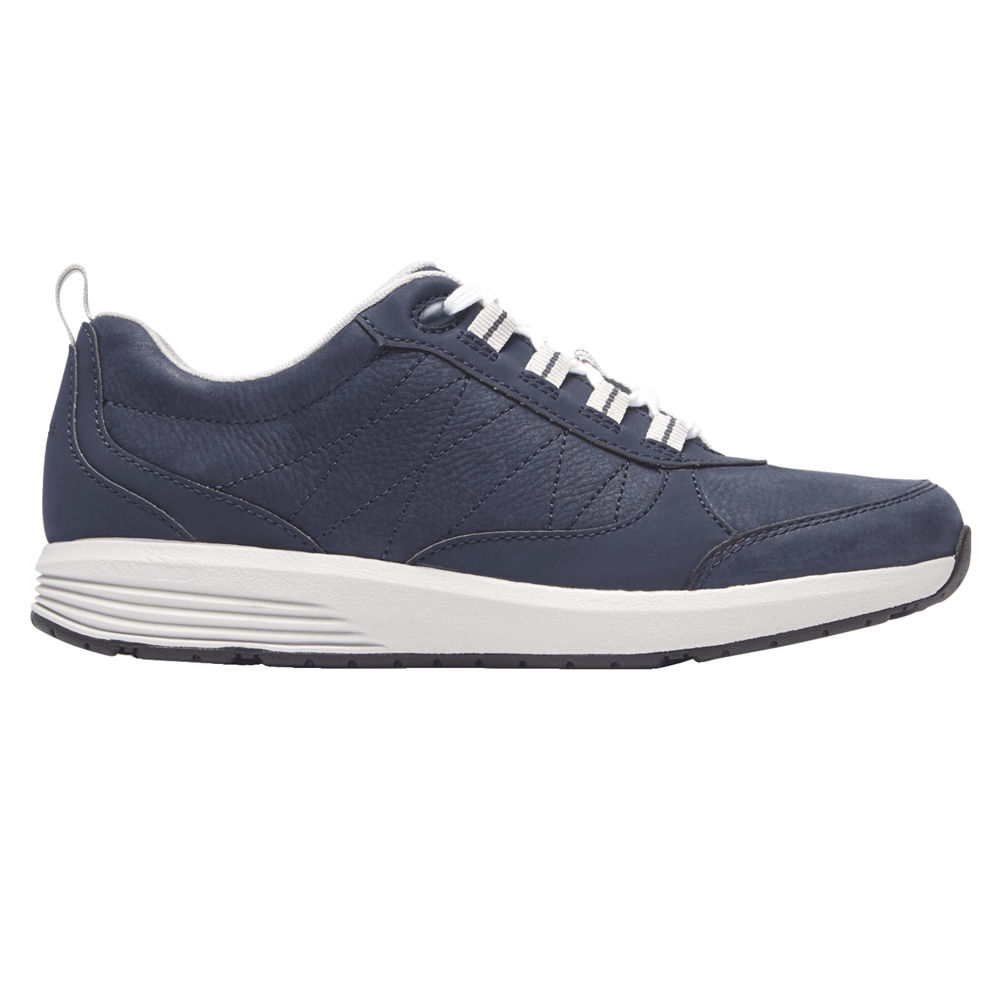 Rockport Womens Sneakers Navy - Trustride - UK 257-RKQEJY